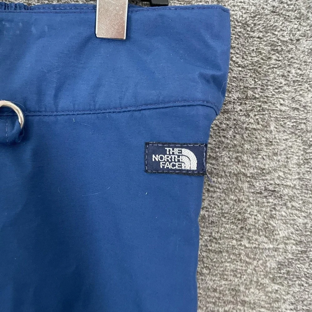 VTG‎ The North Face Gore-Tex Ski Snow Pants Mens Large Blue Waterproof Shell Zip